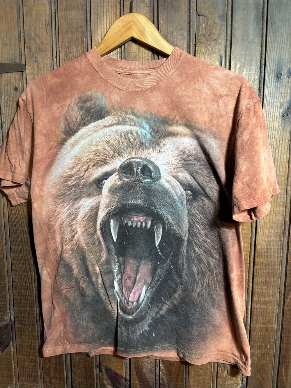The Mountain Brown Bear Graphic Tee - Brown